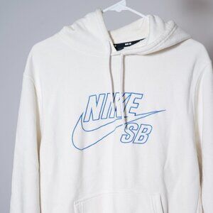 White Nike SB Hoodie